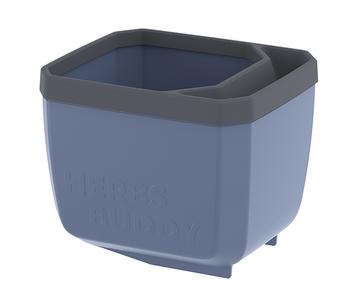Gusta Garden Kräutertopf Herbs Buddy, ca. B16/H14/T14 cm, Blau - Polypropylen