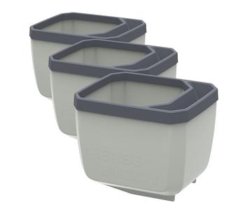 Gusta Garden Kräutertopf Herbs Buddy, ca. B16/H14/T14 cm, 3er-Set