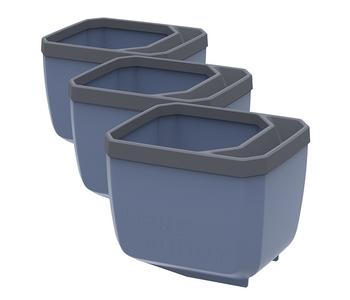 Gusta Garden Kräutertopf Herbs Buddy, ca. B16/H14/T14 cm, 3er-Set