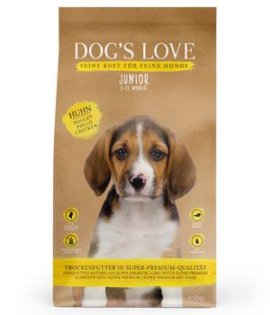 DOG'S LOVE Trockenfutter für Hunde Junior