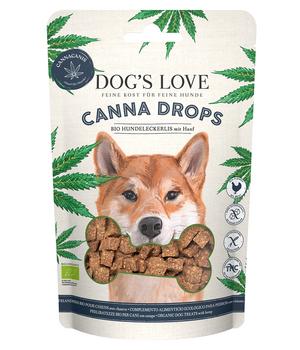 DOG'S LOVE Hundesnack Canna Drops, 150 g