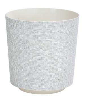 Lamela Kunststoff-Übertopf Blumentopf Gama, konisch, Creme - Kunststoff