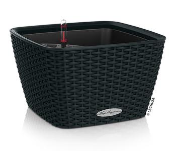 LECHUZA® Kunststoff-Topf Bacino Cottage inkl. Pflanzeinsatz, konisch, ca. B31/H19,5/T31 cm