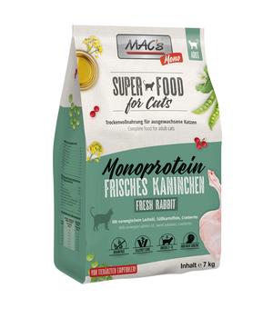 MAC's CAT Trockenfutter für Katzen Monoprotein Cat Adult, Kaninchen
