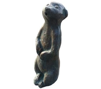 Rottenecker Bronze-Erdmännchen groß, wasserspeiend