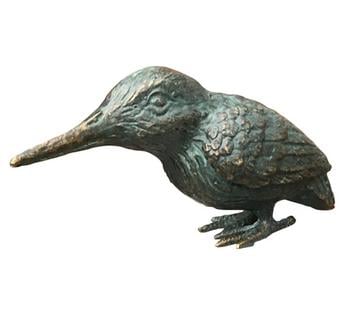 Rottenecker Bronze-Eisvogel, 12 x 5 x 7,5 cm