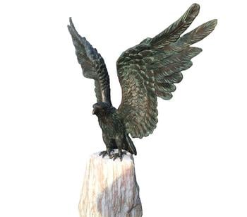 Rottenecker Bronze-Seeadler auf Rosario