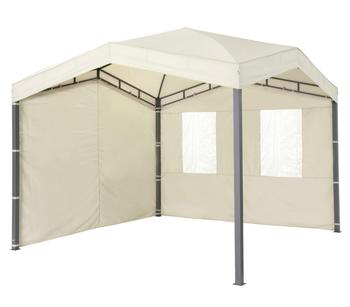tepro Seitenteilset für Gartenpavillon Marabo, Beige - Polyester