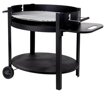tepro Chill & Grill Holzkohlegrill Calypso, Schwarz - Stahl