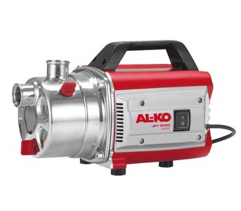 AL-KO Gartenpumpe Jet 300 Inox Classic, Rot / Schwarz Silber