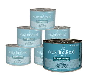 catz finefood Nassfutter für Katzen Classic Adult, 6 x 200 g