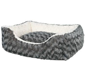 Trixie Hundebett Kaline, rechteckig grau/creme