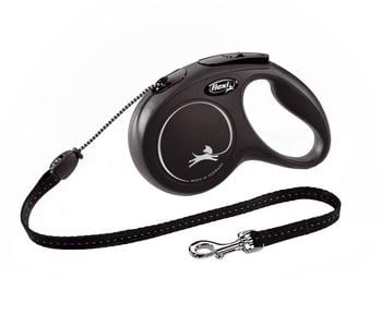 flexi® Hundeleine Seil-Leine New Classic, Medium, 5m