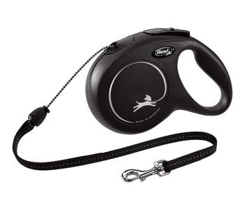 flexi® Hundeleine New Classic Seil-Leine, Medium, 8m