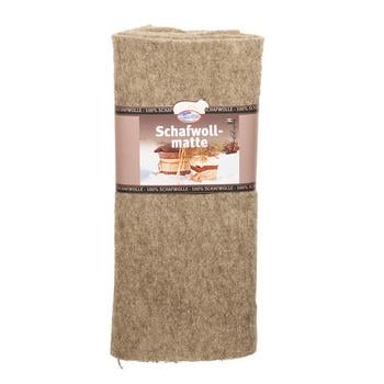 Videx Winterschutz Schafwollmatte, ca. L150/B50 cm, Beige - Wolle