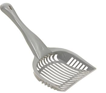 Dehner Lieblinge Streuschaufel, 27x13,5 cm, Grau - Kunststoff