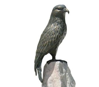 Rottenecker Bronze-Figur Roter Milan