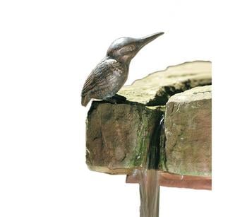 Rottenecker Bronzefigur Eisvogel