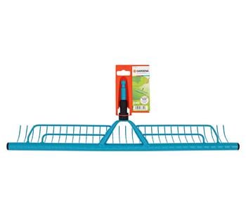 GARDENA combisystem Rasenrechen, 60 cm, Türkis, Schwarz