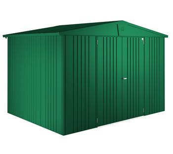 Biohort Gerätehaus Europa 5, ca. B316/H209/T228 cm, Dunkelgrün - Stahl