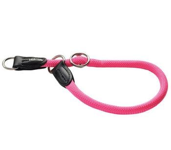 HUNTER Dressurhalsung Freestyle Neon, Pink - Nylon