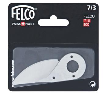 Felco Ersatzklinge für Gartenscheren 7 + 8, Silber