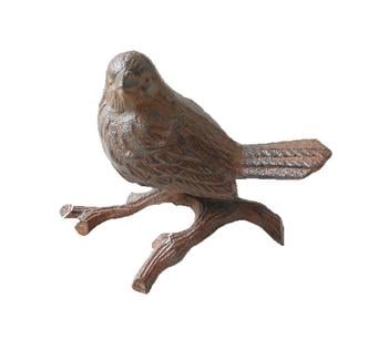 Dehner Gusseisen Vogel, Braun -