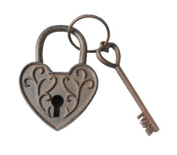 Dehner Gusseisen Liebesschloss