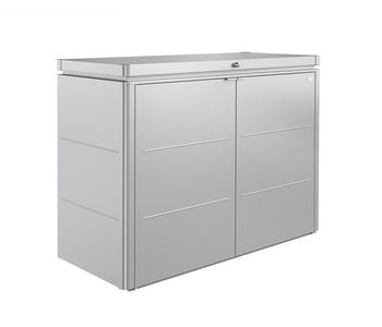 Biohort Metallgerätebox HighBoard 160, Silber - Aluminium