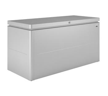 Biohort LoungeBox 160, Silber - Stahl