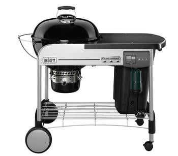 Weber Holzkohlegrill Performer Deluxe GBS, Ø 57 cm, schwarz - Aluminium / Kunststoff Stahl