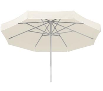 Schneider Gastro Sonnenschirm Jumbo, rund, Ø400 cm, Weiß - Aluminium, Polyester