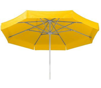 Schneider Gastro Sonnenschirm Jumbo, rund, Ø400 cm, Gelb - Aluminium, Polyester