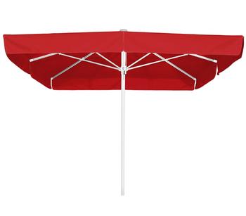 Schneider Gastro Sonnenschirm Quadro, quadratisch, ca. B300/T300 cm, Rot - Aluminium, Polyester
