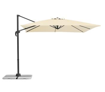 Schneider Classics Ampelschirm Rhodos Junior, quadratisch, ca. B270/T270 cm, Beige - Aluminium, Polyester, Stahl