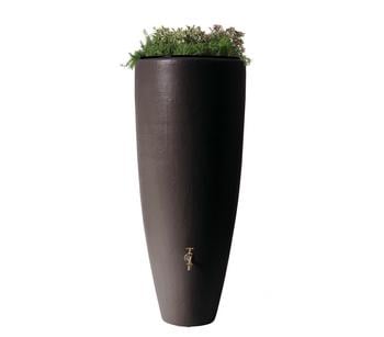 GARANTIA 2in1 Wasserbehälter, 300 l, Dunkelbraun - Kunststoff