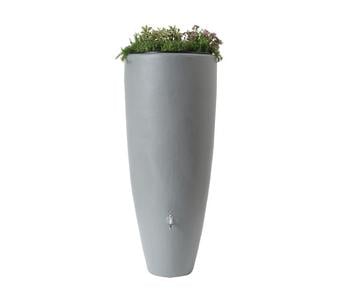 GARANTIA 2in1 Wasserbehälter, 300 l, Hellgrau - Kunststoff