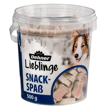 Dehner Lieblinge Hundesnack Snack-Spaß Duo Knochen, 500 g