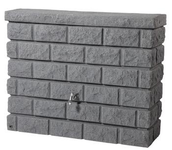 GARANTIA Rocky Wandtank, Dunkelgrau - Kunststoff