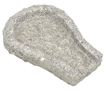 Dehner Granit-Bachlaufschale, Grau - Granit