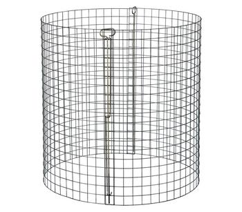 Dehner Kompostersilo, verzinkt, ca. Ø95/H95 cm