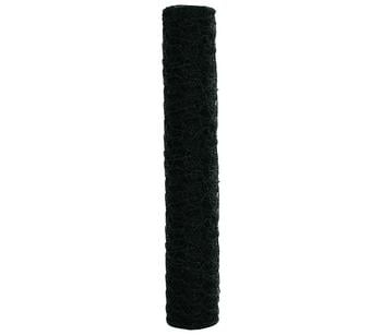 Dehner Drahtgitter, sechseckig, PVC-ummantelt, ca. B10/H0,5 m, Dunkelgrün