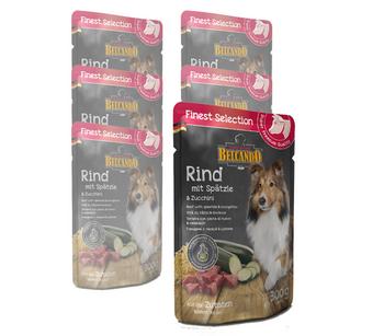 BELCANDO Nassfutter für Hunde Adult, 6 x 300 g