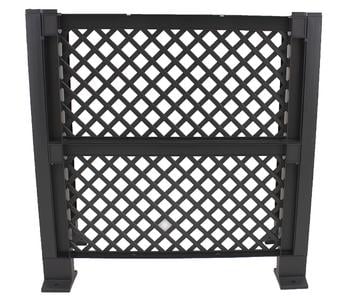 KHW Kunststoff-Mülltonnenspalier, 100 x 49 x 119 cm