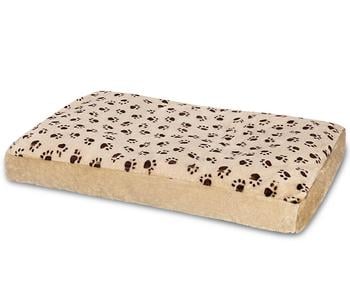 SILVIO design Hundebett Silvio mit Pfotenmuster, rechteckig