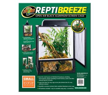 Zoo Med Reptibreeze Freiluft Aluminium Gaze Terrarium
