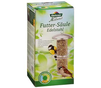 Dehner Natura Premium Futtersäule, Edelstahl