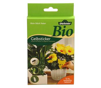 3 x Dehner Bio Gelbsticker, 12er-Set - Mindestbestellmenge: 3 Stk.