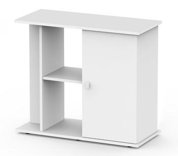 aquatlantis Aquarium Schrank Style LED 80x35cm 2.0, Weiß