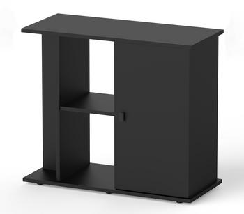 aquatlantis Aquarium Schrank Style LED 80x35cm 2.0, Schwarz